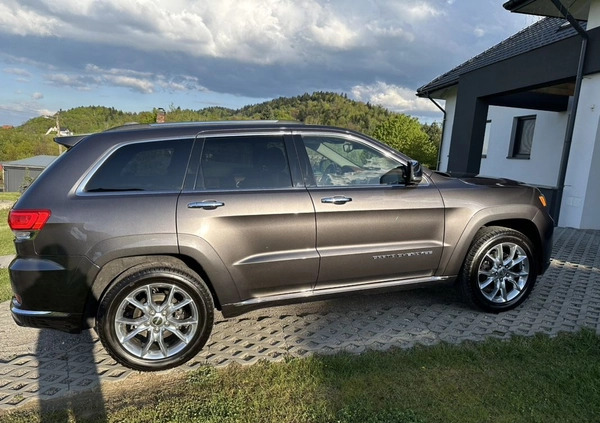 Jeep Grand Cherokee cena 114000 przebieg: 123600, rok produkcji 2014 z Andrychów małe 742